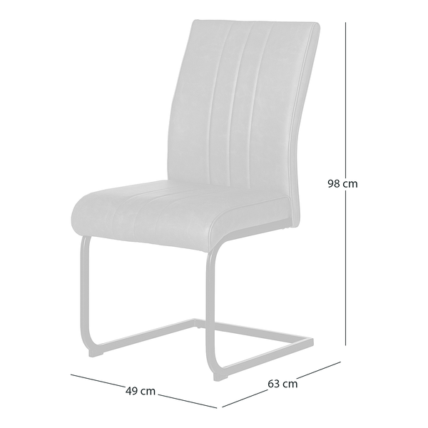 Freischwinger Ringa (2er-Set) - Olivgrün
