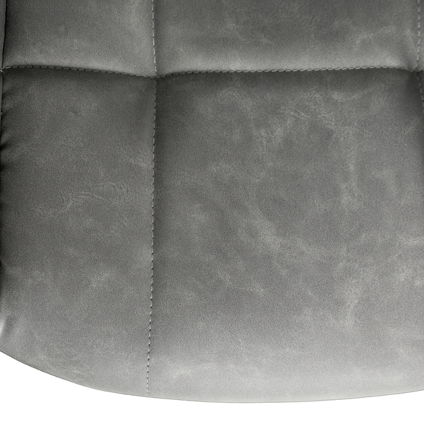 Drehbarer Armlehnenstuhl Sainga - Kunstleder /  Eisen