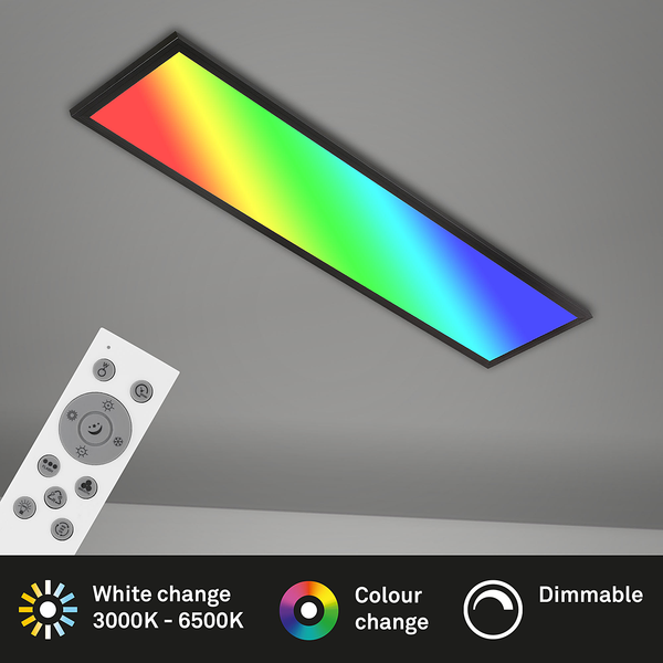 LED-Deckenleuchte Colour I - Nylon / Eisen - 1-flammig