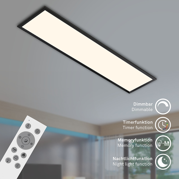 LED-Deckenleuchte Colour I - Nylon / Eisen - 1-flammig