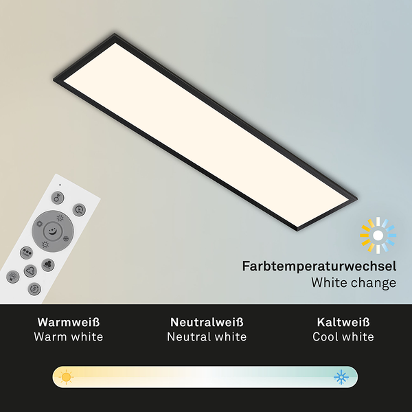LED-Deckenleuchte Colour I - Nylon / Eisen - 1-flammig