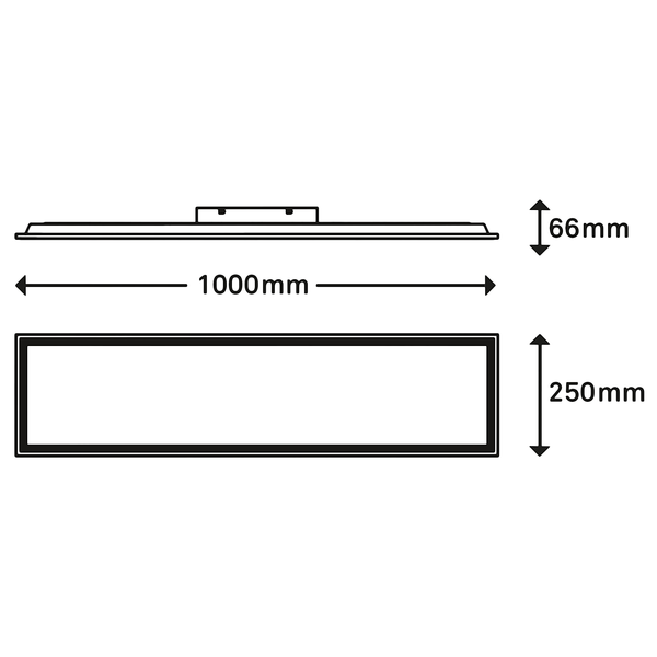 LED-Deckenleuchte Colour I - Nylon / Eisen - 1-flammig