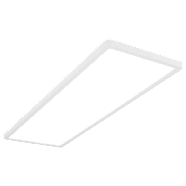 LED-Deckenleuchte Slim I - Nylon - 1-flammig - Weiß