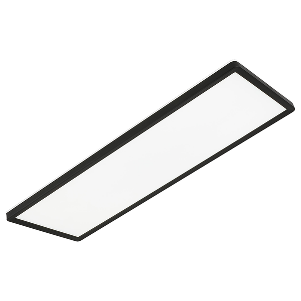 LED-Deckenleuchte Slim I - Nylon - 1-flammig - Schwarz