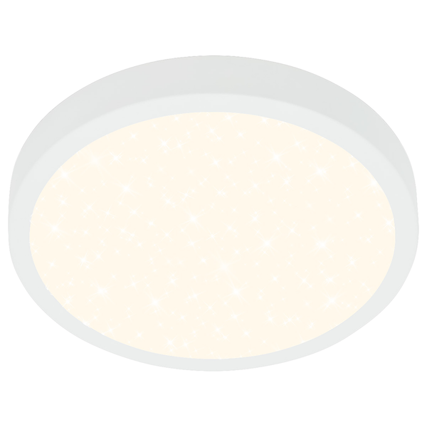 LED-Deckenleuchte Runa IV - Nylon / Eisen - 1-flammig - Weiß