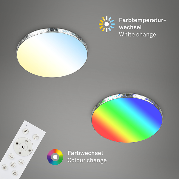 LED-Deckenleuchte Maga I - Nylon / Eisen - 1-flammig