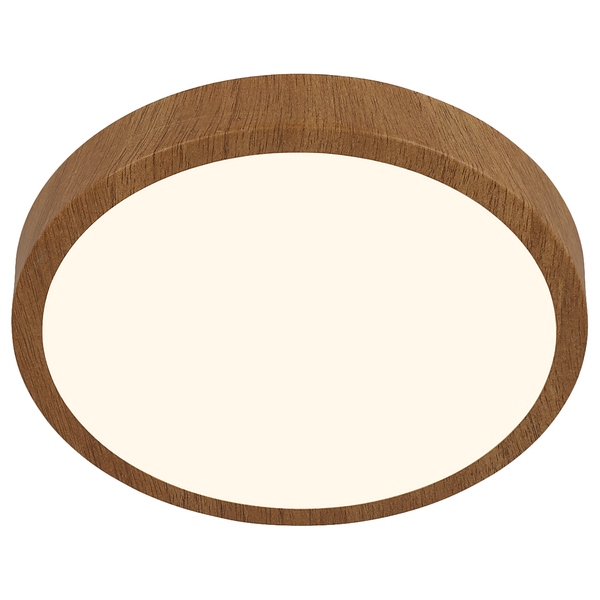 LED-Deckenleuchte Runa Wood II - Nylon / Eisen - 1-flammig