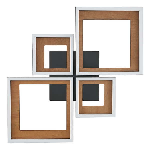 LED-Deckenleuchte Frame XI - Nylon / Eisen - 2-flammig