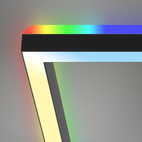 LED-Deckenleuchte Frame Back V - Nylon / Eisen - 2-flammig