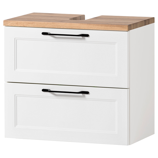 Waschbeckenunterschrank Vellau - Matt Weiß