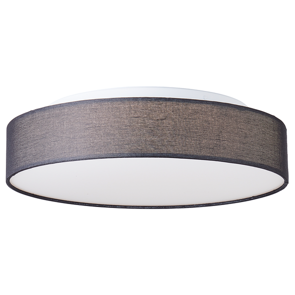 LED-Deckenleuchte Penley - Mischgewebe / Eisen - 1-flammig