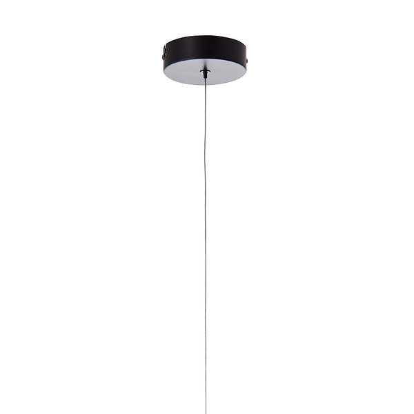 LED-Pendelleuchte Carlson I - Rauchglas / Aluminium - 1-flammig