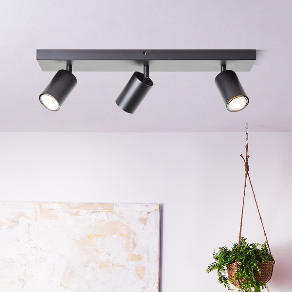 LED-Deckenleuchte Jello - Eisen - 3-flammig