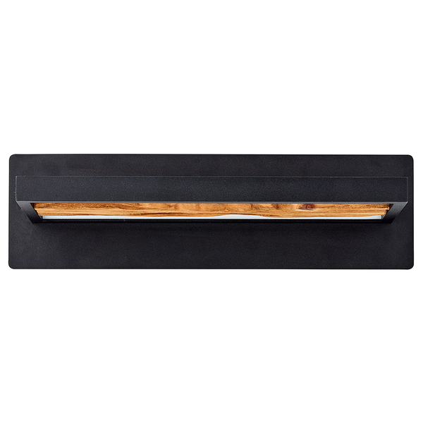 LED-Wandleuchte Chaumont - Kunststoff / Aluminium - 1-flammig