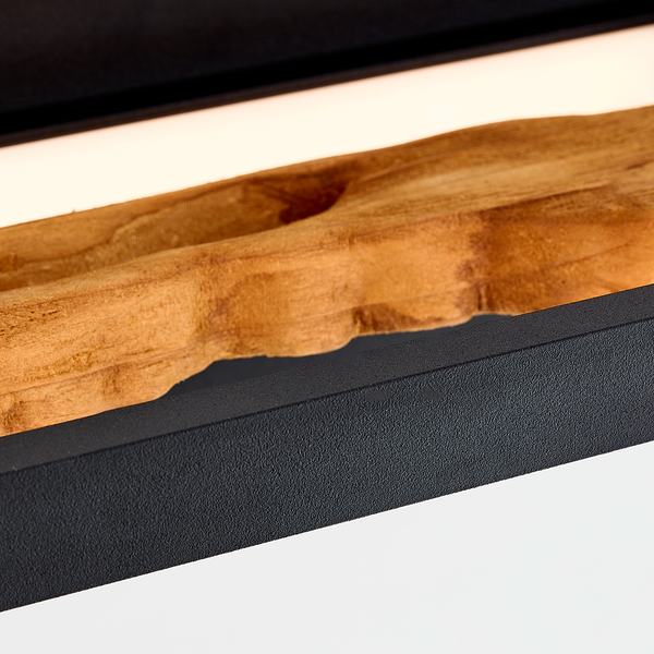 LED-Wandleuchte Chaumont - Kunststoff / Aluminium - 1-flammig
