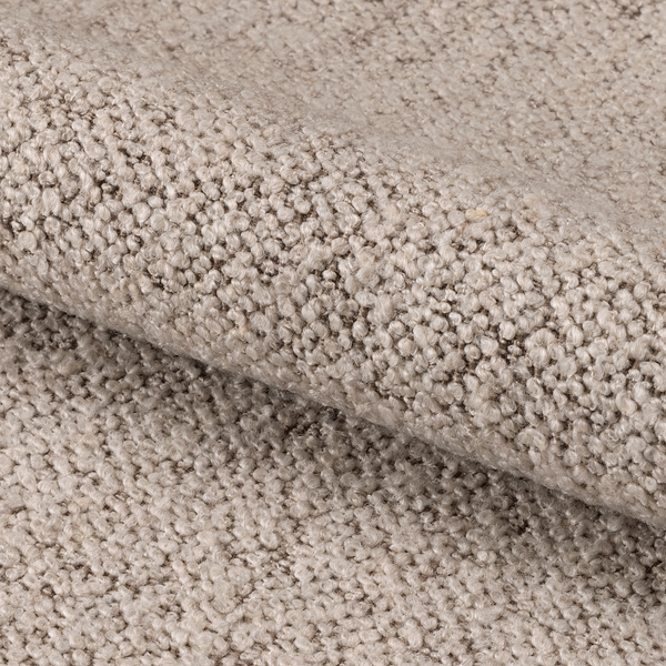 Armlehnenstuhl Noela 2er-Set - Bouclé / Eisen - Beige / Schwarz