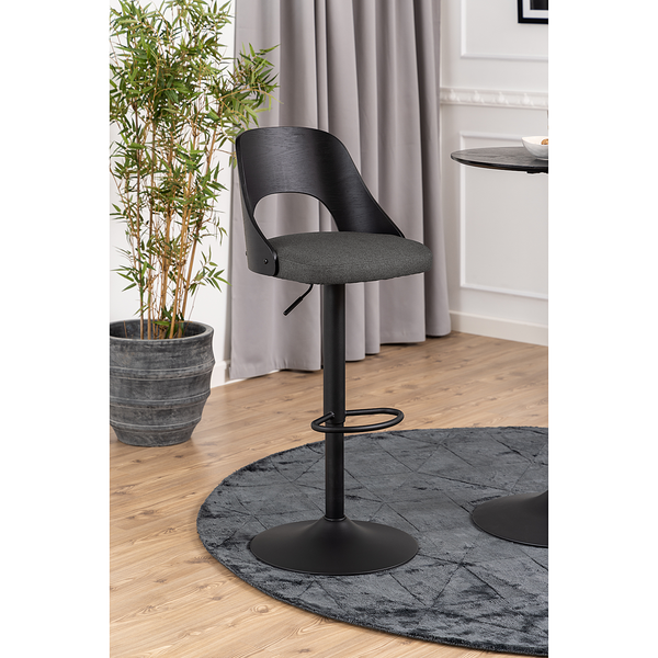 Barstuhl Zoedi 2er-Set - Dunkelgrau