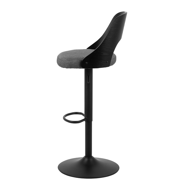 Barstuhl Zoedi 2er-Set - Dunkelgrau