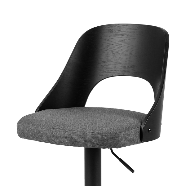 Barstuhl Zoedi 2er-Set - Dunkelgrau