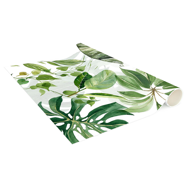 Vinylteppich Tropische Blätter & Ranken - Vinyl / Polyester - 120 x 180 cm