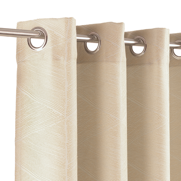 Ösenschal Julien - Polyester - 140 x 250 cm - Beige