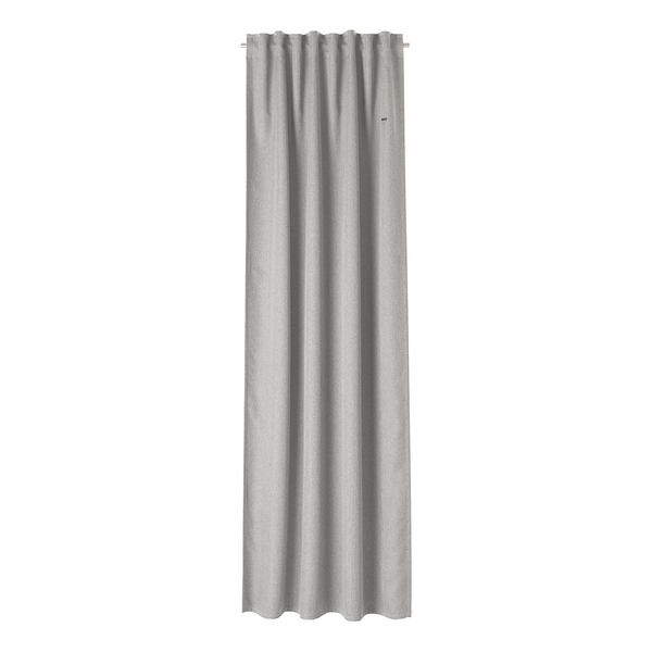 Schlaufenschal Harp Dimout - Polyester - 130 x 250 cm - Lichtgrau