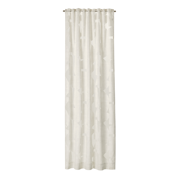 Schlaufenschal Deep - Baumwolle / Viskose / Polyester - Wollweiß - 125 x 250 cm
