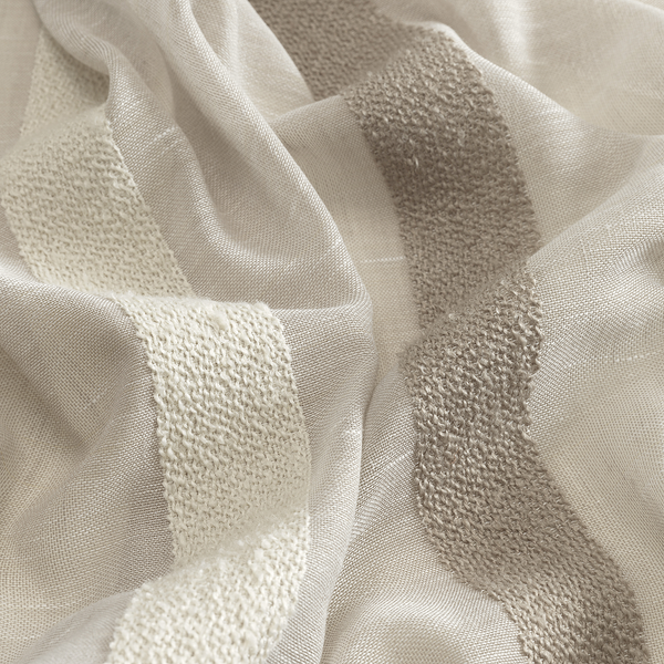 Schlaufenschal Linear - Polyester - Sand - 130 x 250 cm