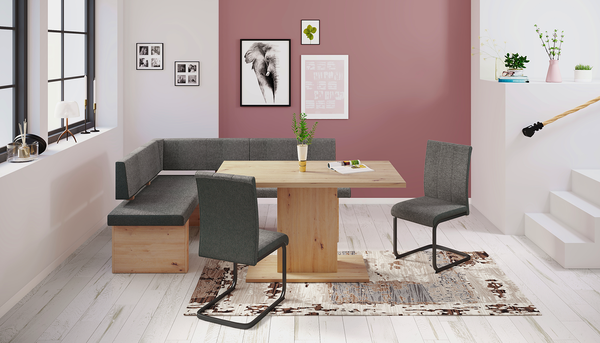 Freischwinger Ceelias 2er-Set - Anthrazit