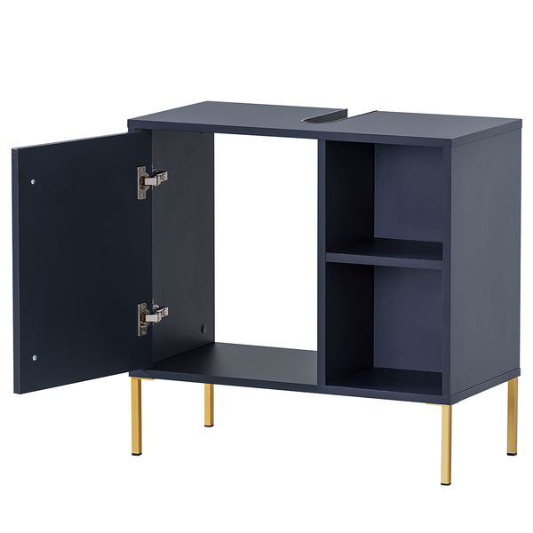 Waschbeckenunterschrank Kent - Nachtblau