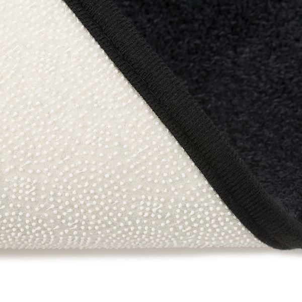 Badteppich Rio Premium - Polyester - Schwarz