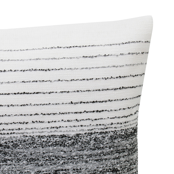 Kissenhülle Russel - Polyester / Viskose - Anthrazit - 50 x 50 cm