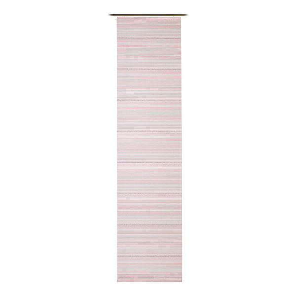 Schiebevorhang Russel - Polyester - 60 x 245 cm - Altrosa
