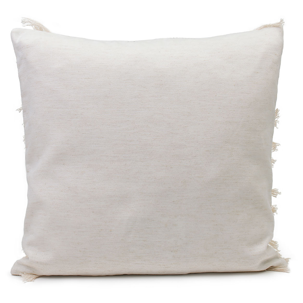 Kissenhülle Boho Style - Baumwolle / Polyester - Anthrazit - 50 x 50 cm