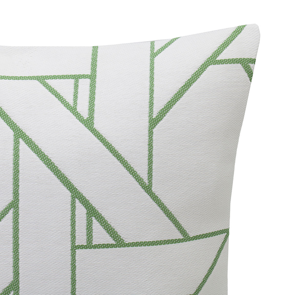 Kissenhülle Lombok - Polyacryl - Grün - 40 x 40 cm