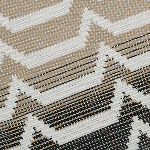 Tischläufer Naxos - Polyacryl - 40 x 135 cm - Taupe