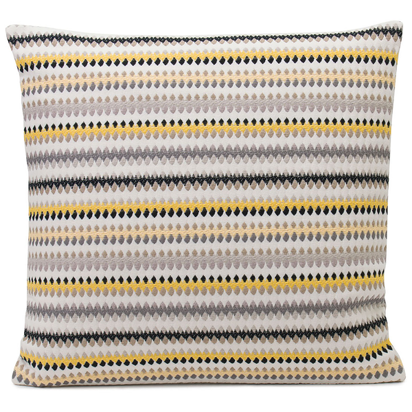 Kissenhülle Colibri - Baumwolle - Senfgelb - 40 x 40 cm