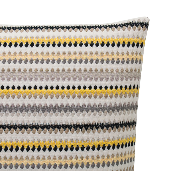 Kissenhülle Colibri - Baumwolle - Senfgelb - 40 x 40 cm