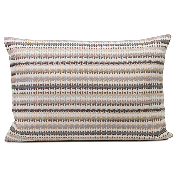 Kissenhülle Colibri - Baumwolle - Schlamm - 40 x 60 cm