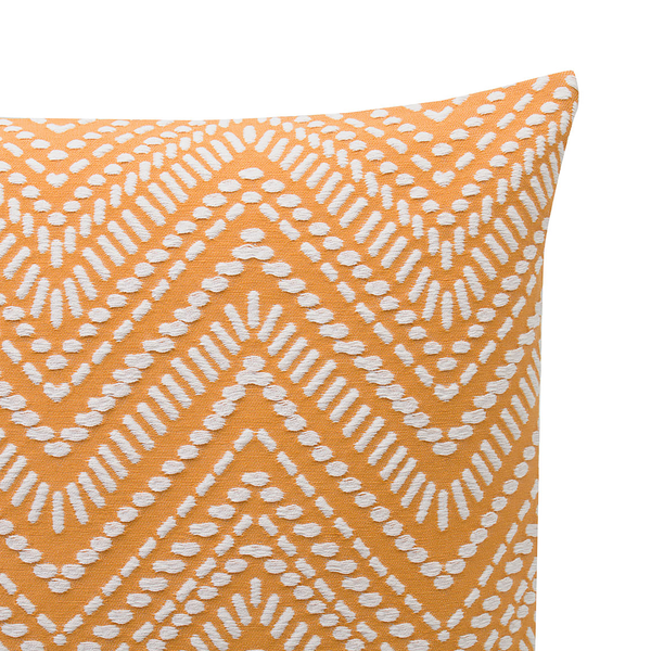 Kissenhülle Manduro - Polyester / Baumwolle - Apricot - 40 x 40 cm