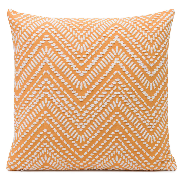 Kissenhülle Manduro - Polyester / Baumwolle - Apricot - 50 x 50 cm