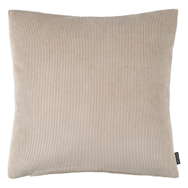 Kissenhülle Curd - Cord / Microfaser - 40 x 40 cm - Beige