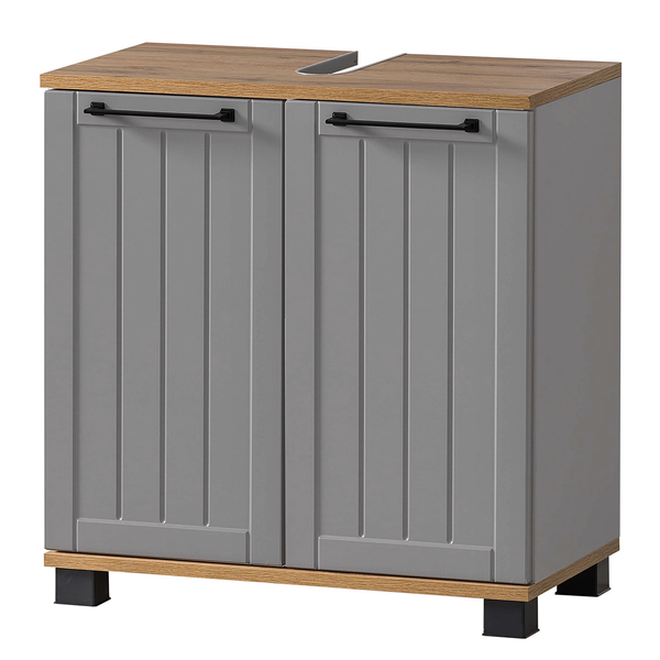 Waschbeckenunterschrank Jelda - Grau