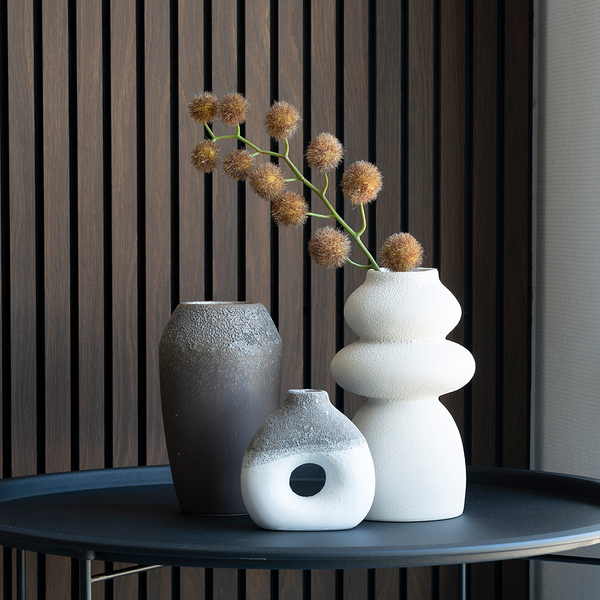 Vase Navestad - Steingut - Beige