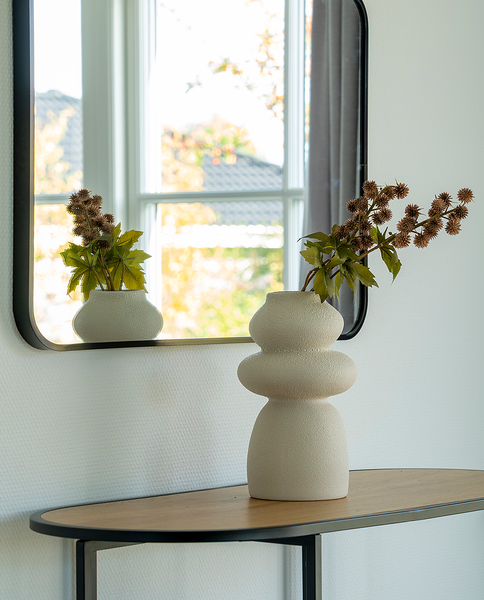 Vase Navestad - Steingut - Beige