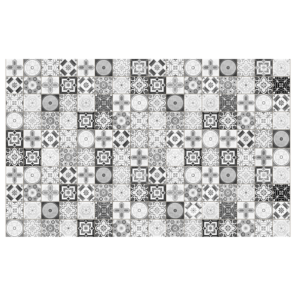 Vlies Fototapete Pattern Porto - Vlies - Mehrfarbig - 400 x 250 cm