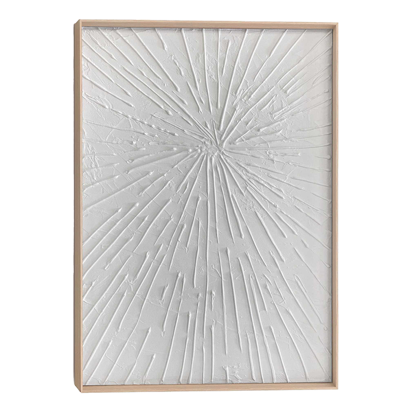 Wandbild Sonnenstrahlen - MDF - 50 x 70 cm