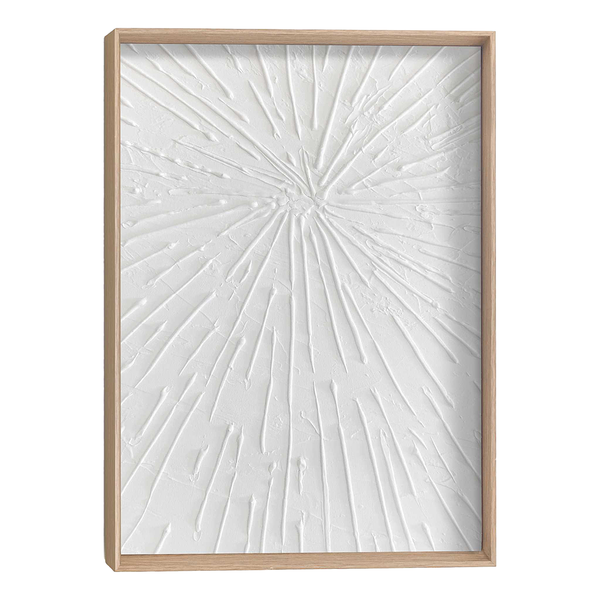 Wandbild Strahlen - MDF - 30 x 40 cm