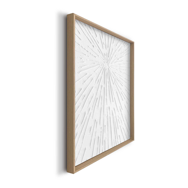 Wandbild Strahlen - MDF - 30 x 40 cm