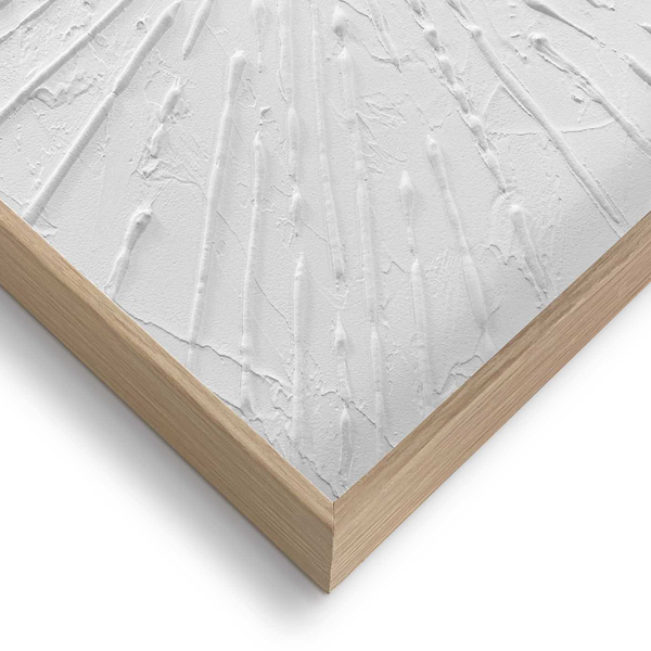 Wandbild Strahlen - MDF - 30 x 40 cm